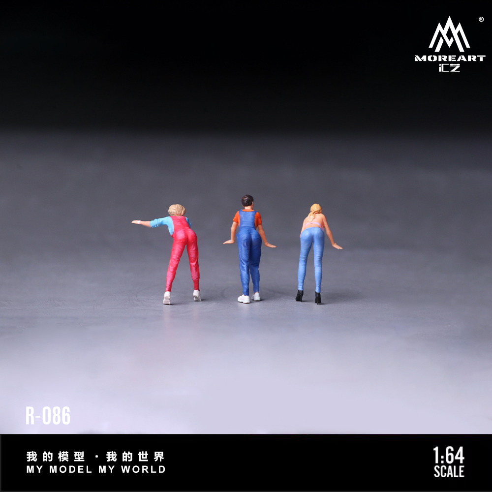 More Art 1:64 Three Sisters Ca - Model Kit Resin ulasan dan harga