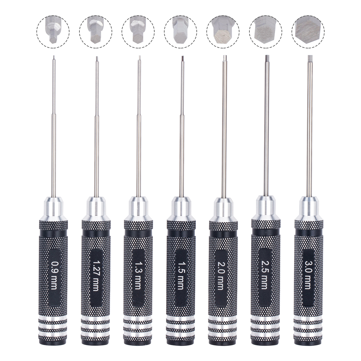 7 IN 1 Steel Hex Socket Profes - Model Kit Planes ulasan dan harga