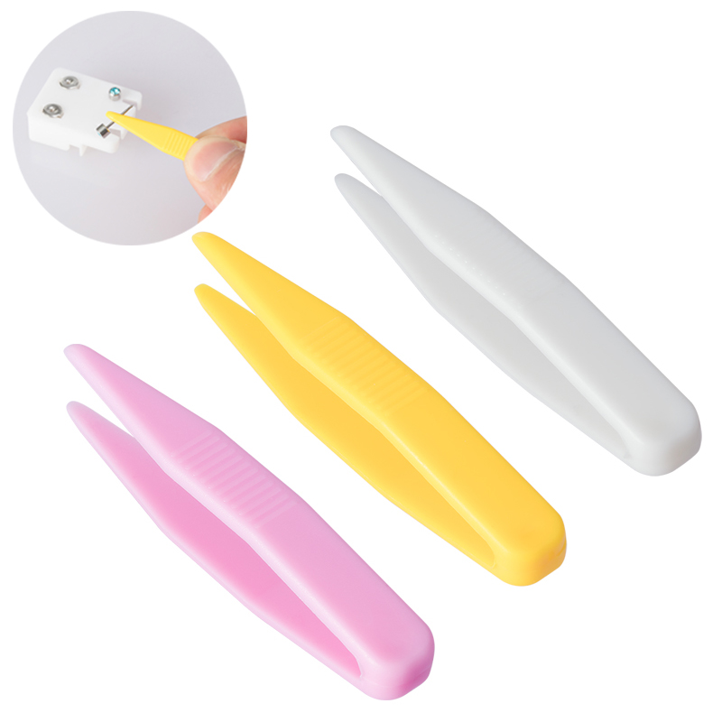 10pcs Plastic Beads Tweezer fo - Model Kit Tweezers ulasan dan harga