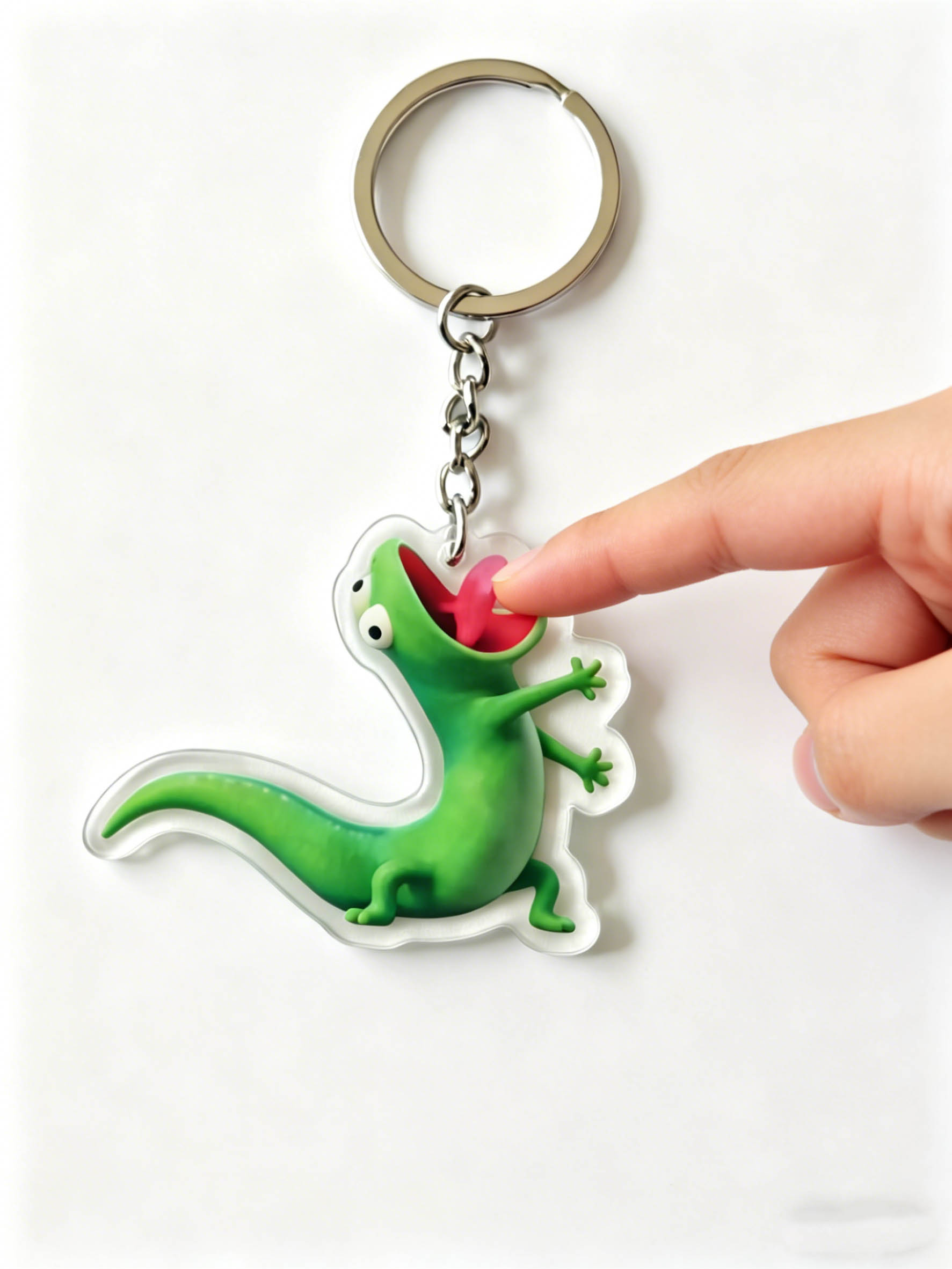Green Lizard TOM Creative 2D K - Model Kit Lizard ulasan dan harga