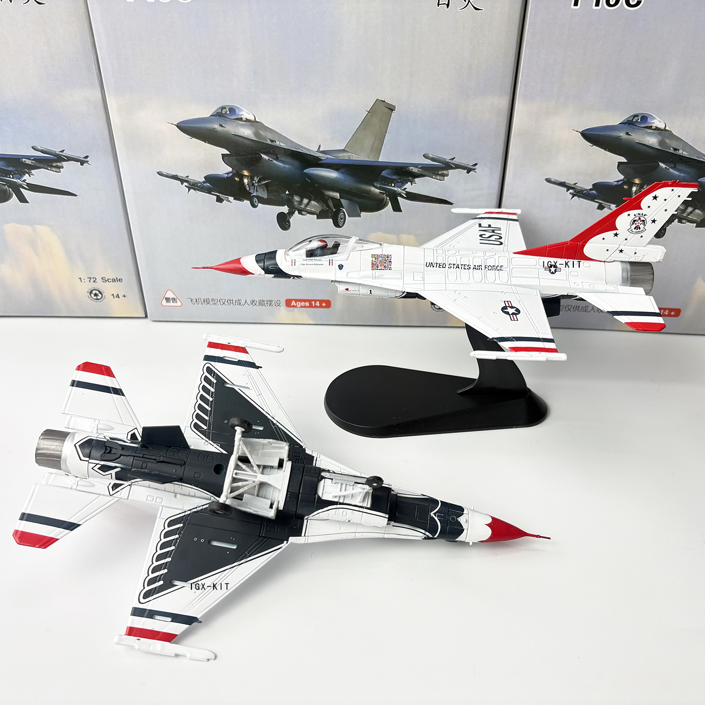 1/72 Scale U.S. Air Force F-16 - Model Kit Planes ulasan dan harga