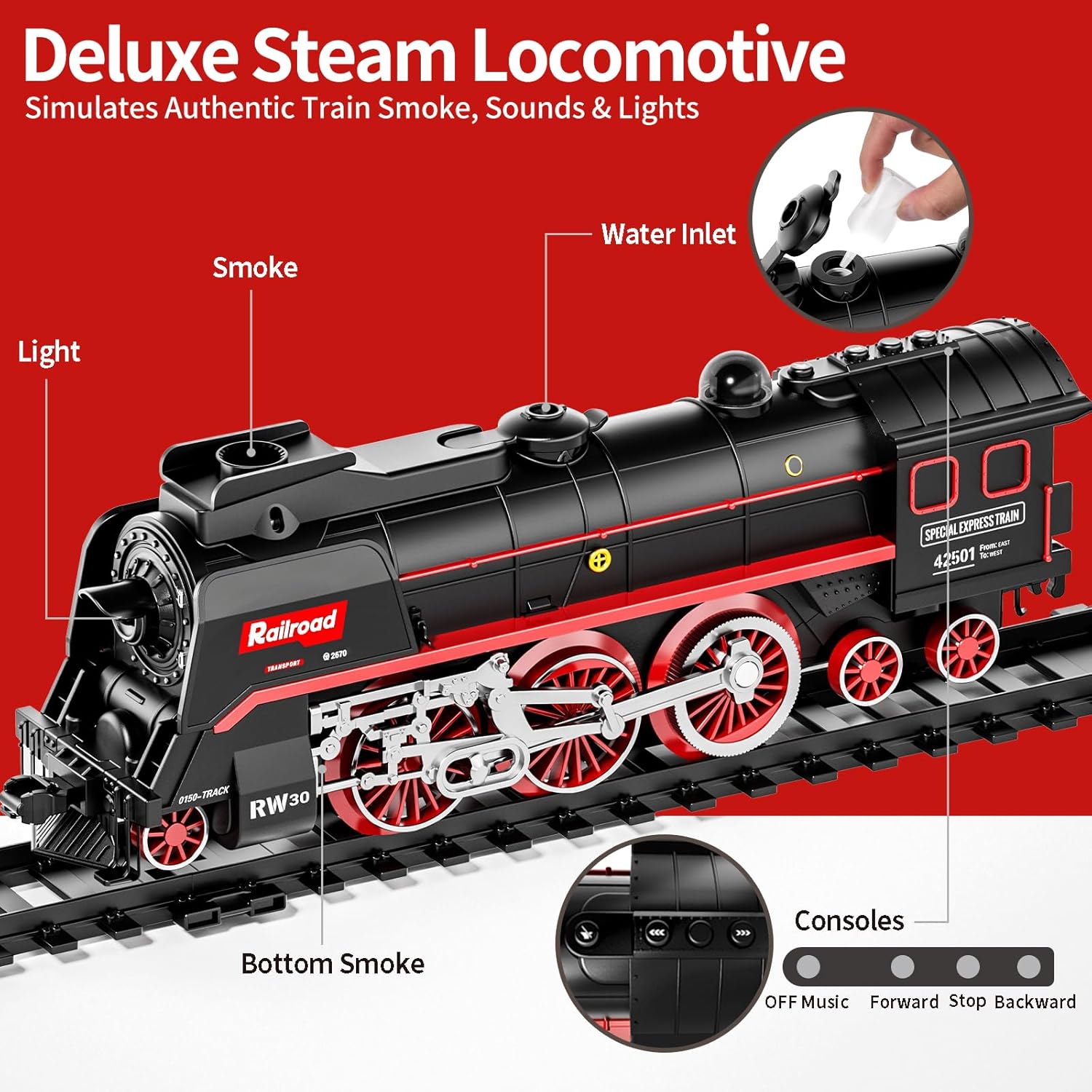 Model Train Set, Remote Contro - Model Kit Train ulasan dan harga