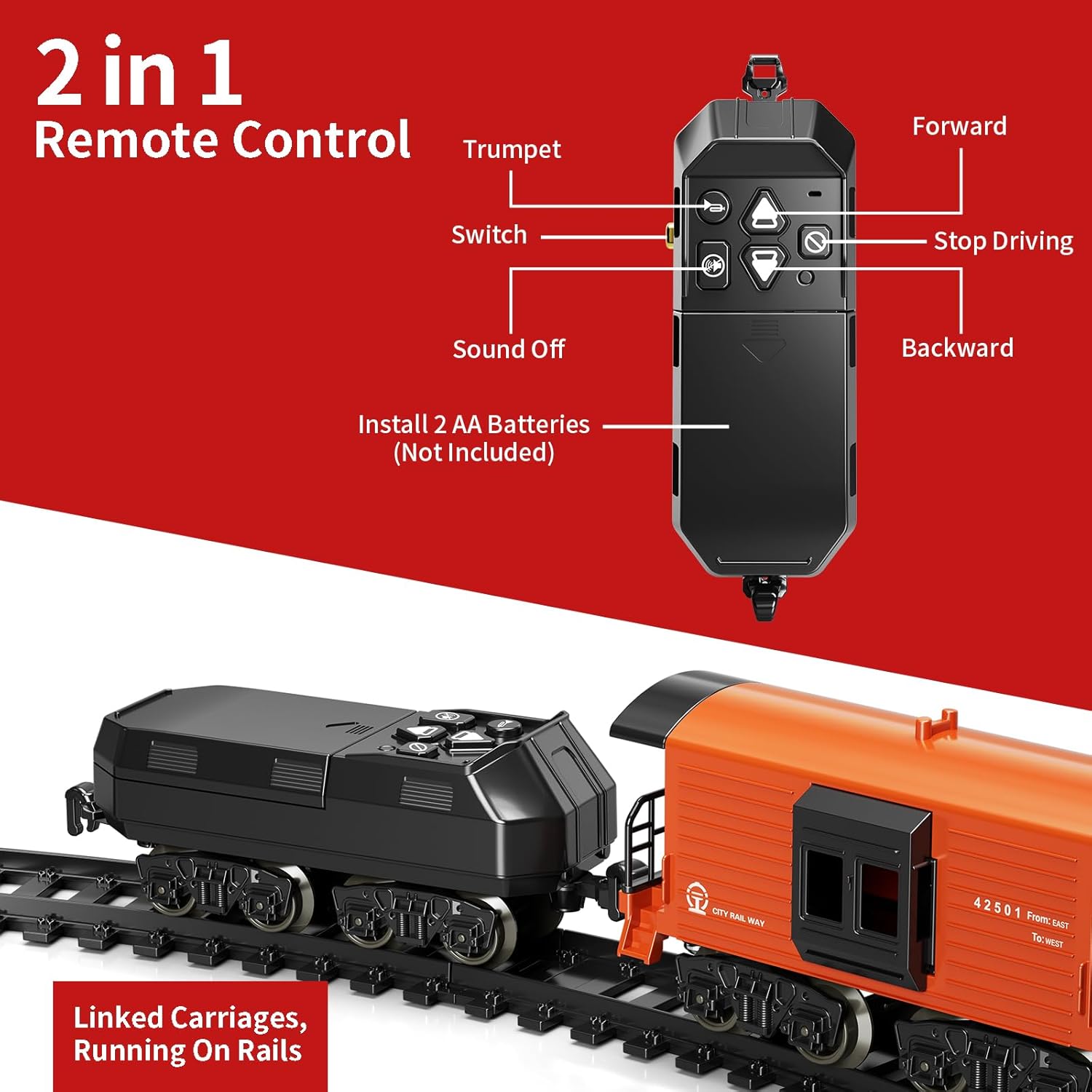 Model Train Set, Remote Contro - Model Kit Train ulasan dan harga