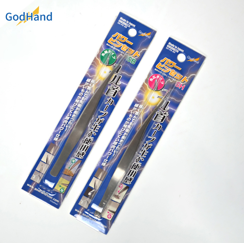 GodHand GH-PS-SH/SB Round Head - Model Kit Tweezers ulasan dan harga