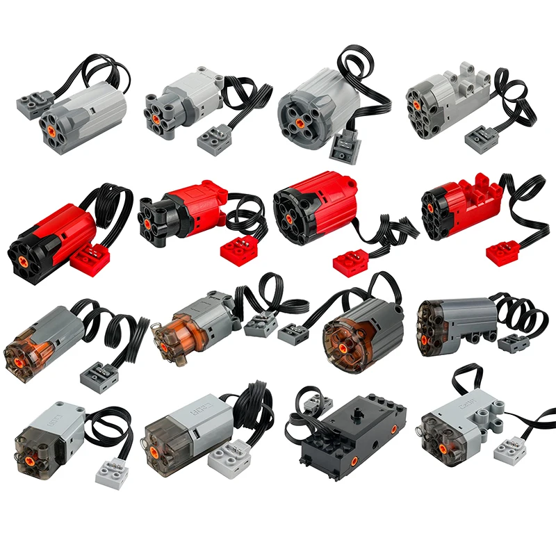 MOC Power Functions M/L/XL Ser - Model Kit Train ulasan dan harga