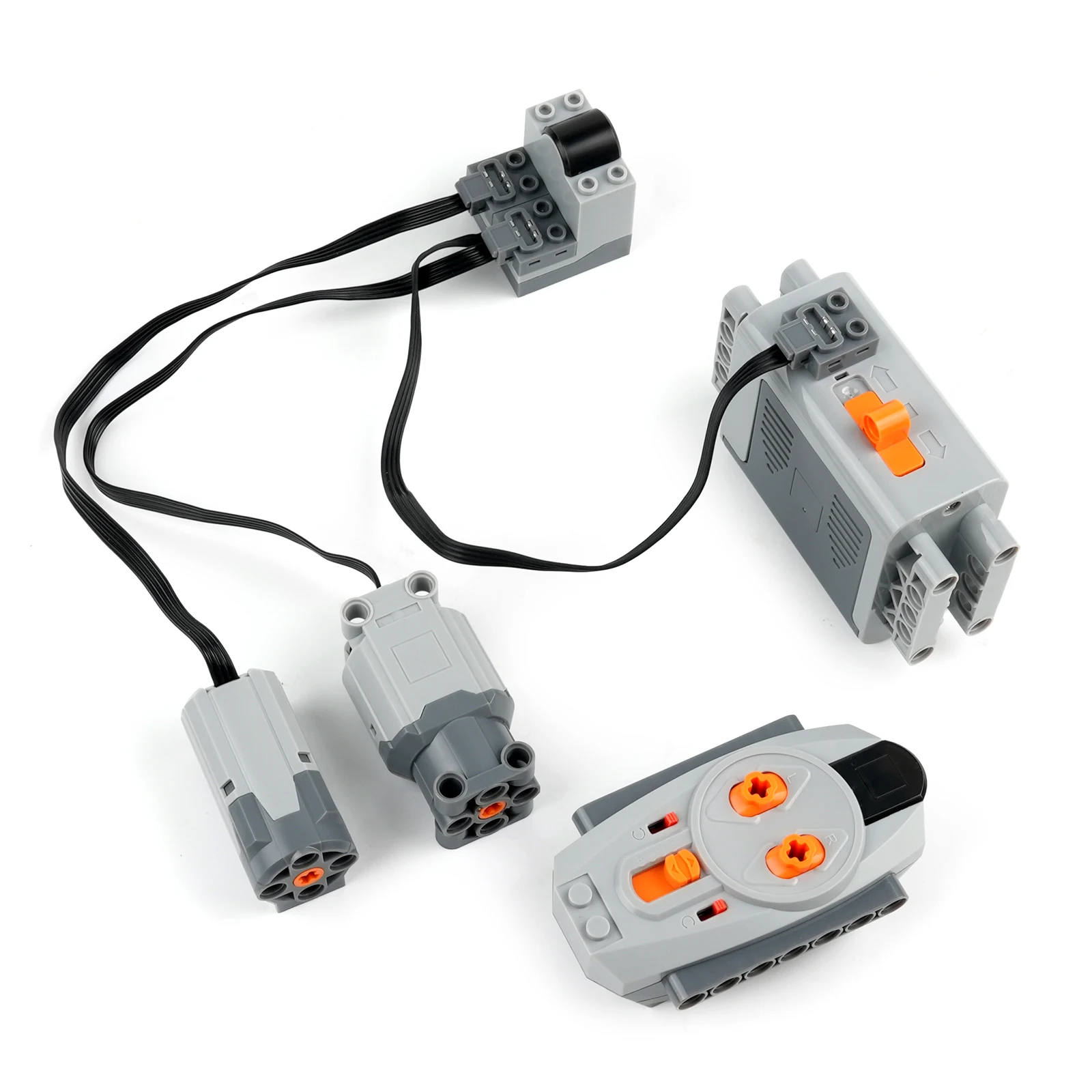 MOC Power Functions M/L/XL Ser - Model Kit Train ulasan dan harga