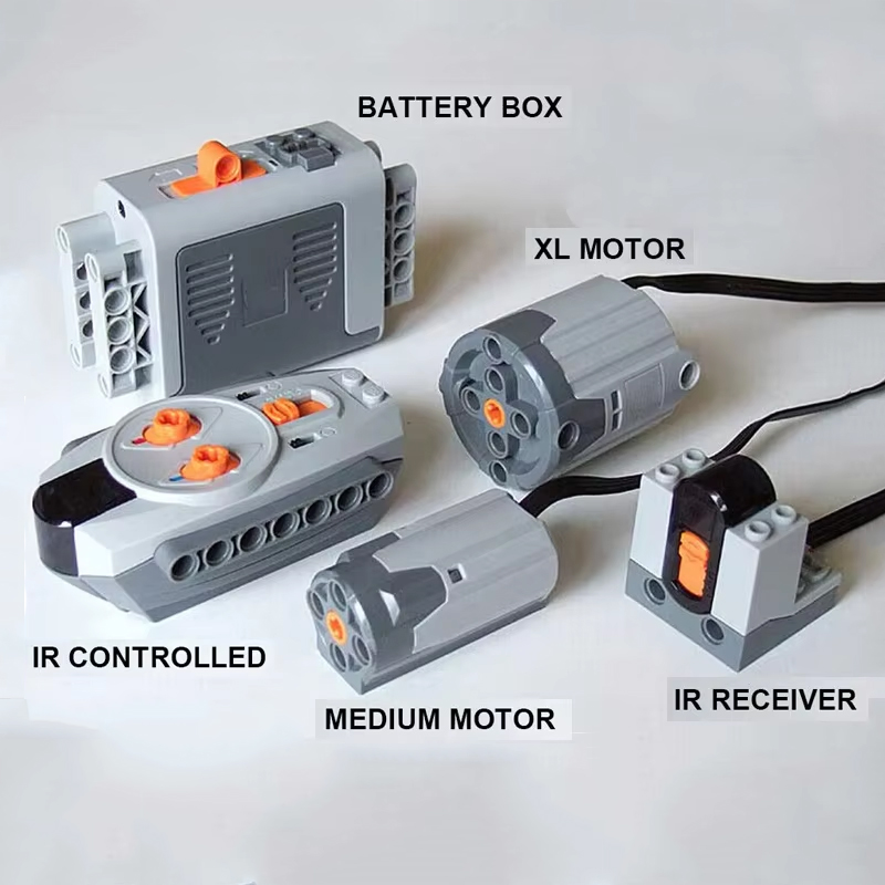 MOC Power Functions M/L/XL Ser - Model Kit Train ulasan dan harga