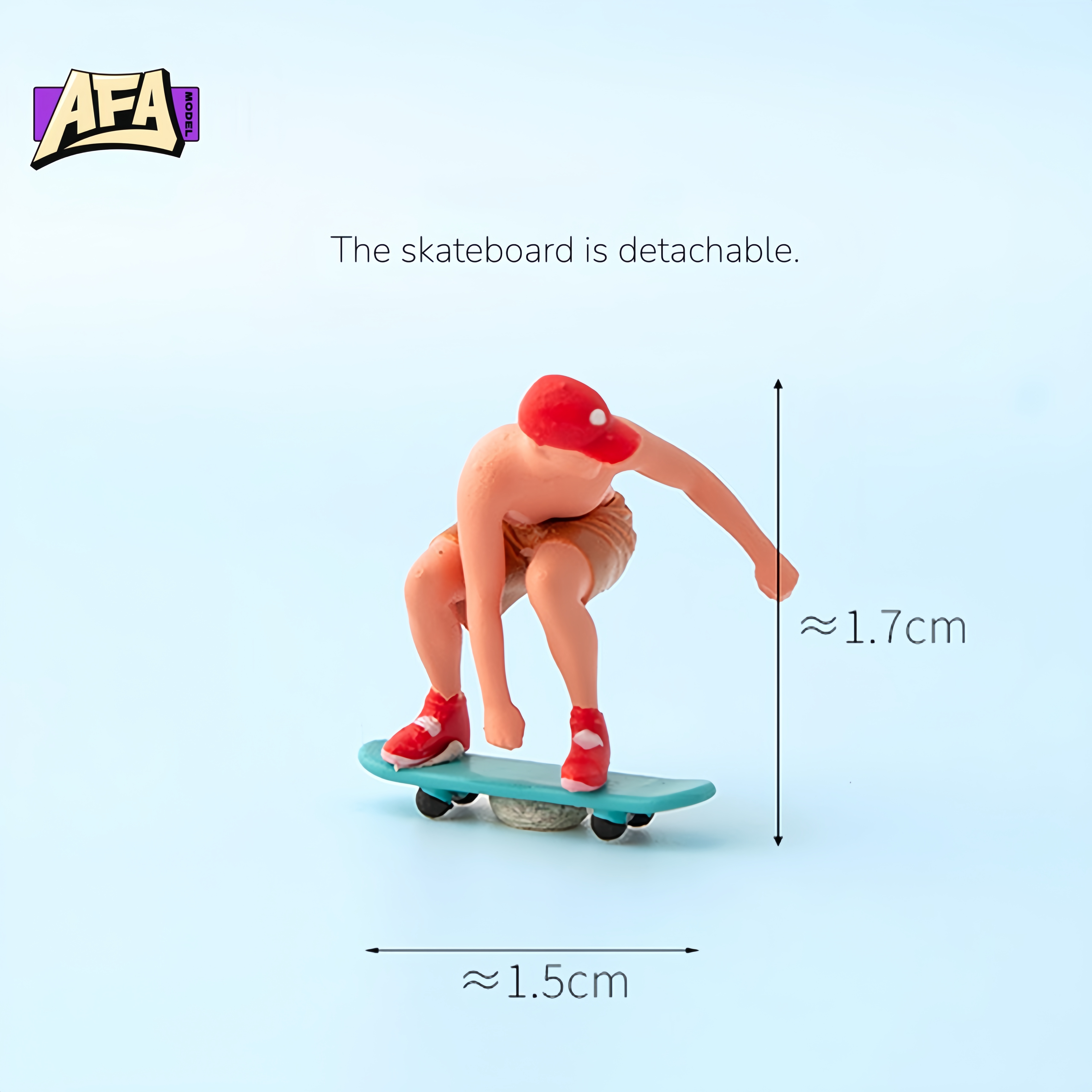 1 64 resin diorama skate Minia - Model Kit Resin ulasan dan harga