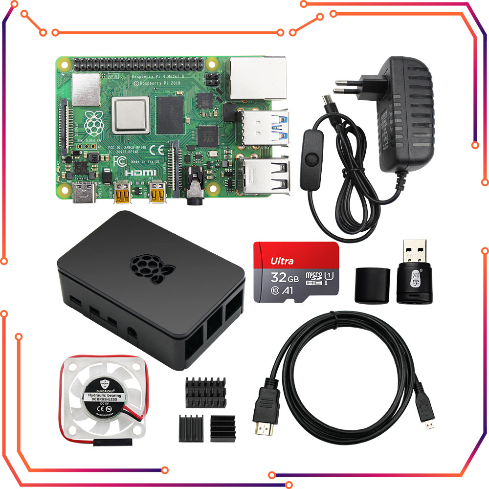 Raspberry Pi 4 8GB 4GB 2GB Kit - Model Kit Xà Nữ ulasan dan harga