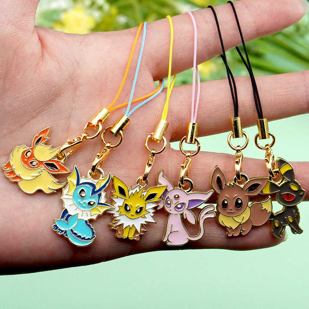 6Pcs Hot Anime Pokemon Eevee P - Model Kit Mobil ulasan dan harga