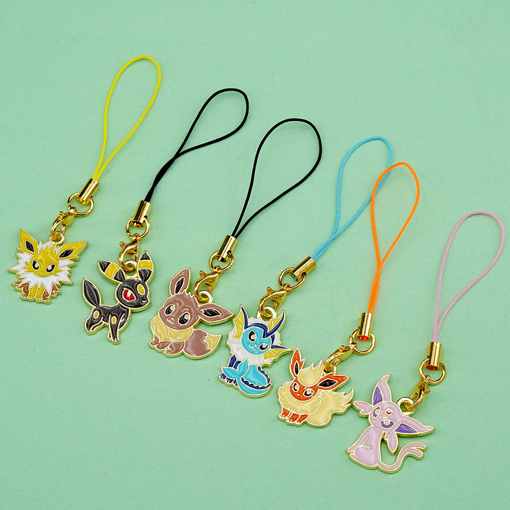 6Pcs Hot Anime Pokemon Eevee P - Model Kit Mobil ulasan dan harga