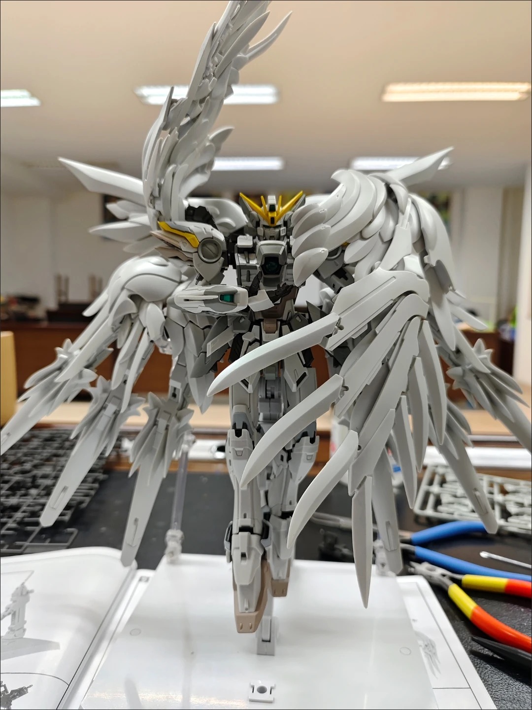 Daban 8827 MG 1/100 Wing Snow  - Gundam Model Mg ulasan dan harga