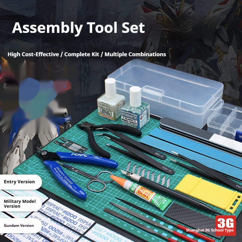 Model Building Tool Kit Sharp  - Model Kit Tweezers ulasan dan harga