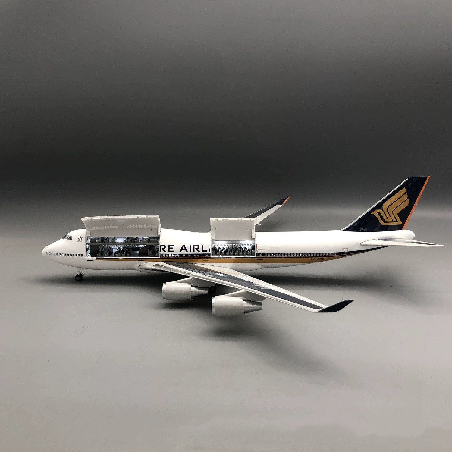47cm Diecast 1:160 Scale Airpl - Model Kit Planes ulasan dan harga