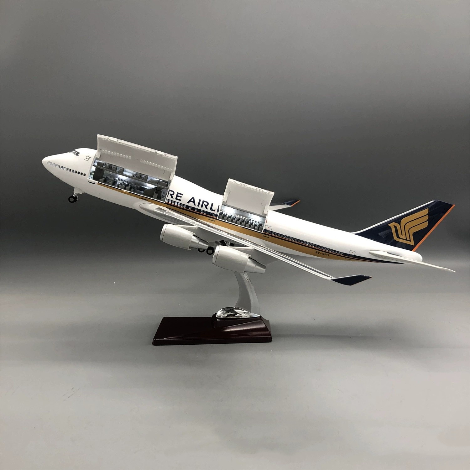 47cm Diecast 1:160 Scale Airpl - Model Kit Planes ulasan dan harga