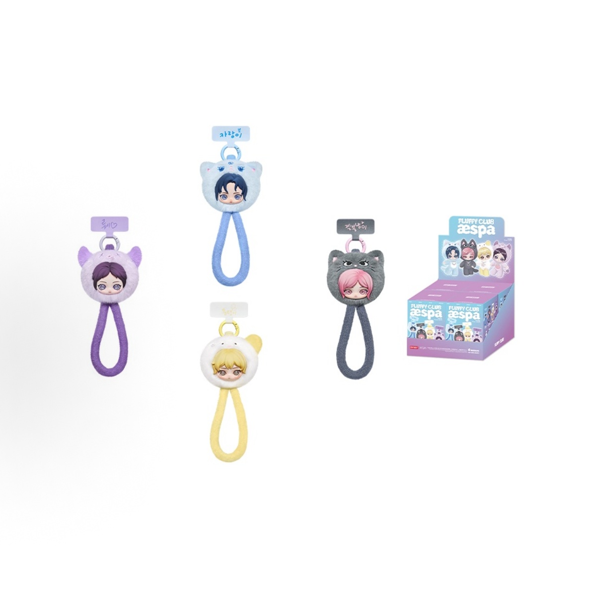 POP MART Aespa FLUFFY CLUB SER - Model Kit Mobil ulasan dan harga