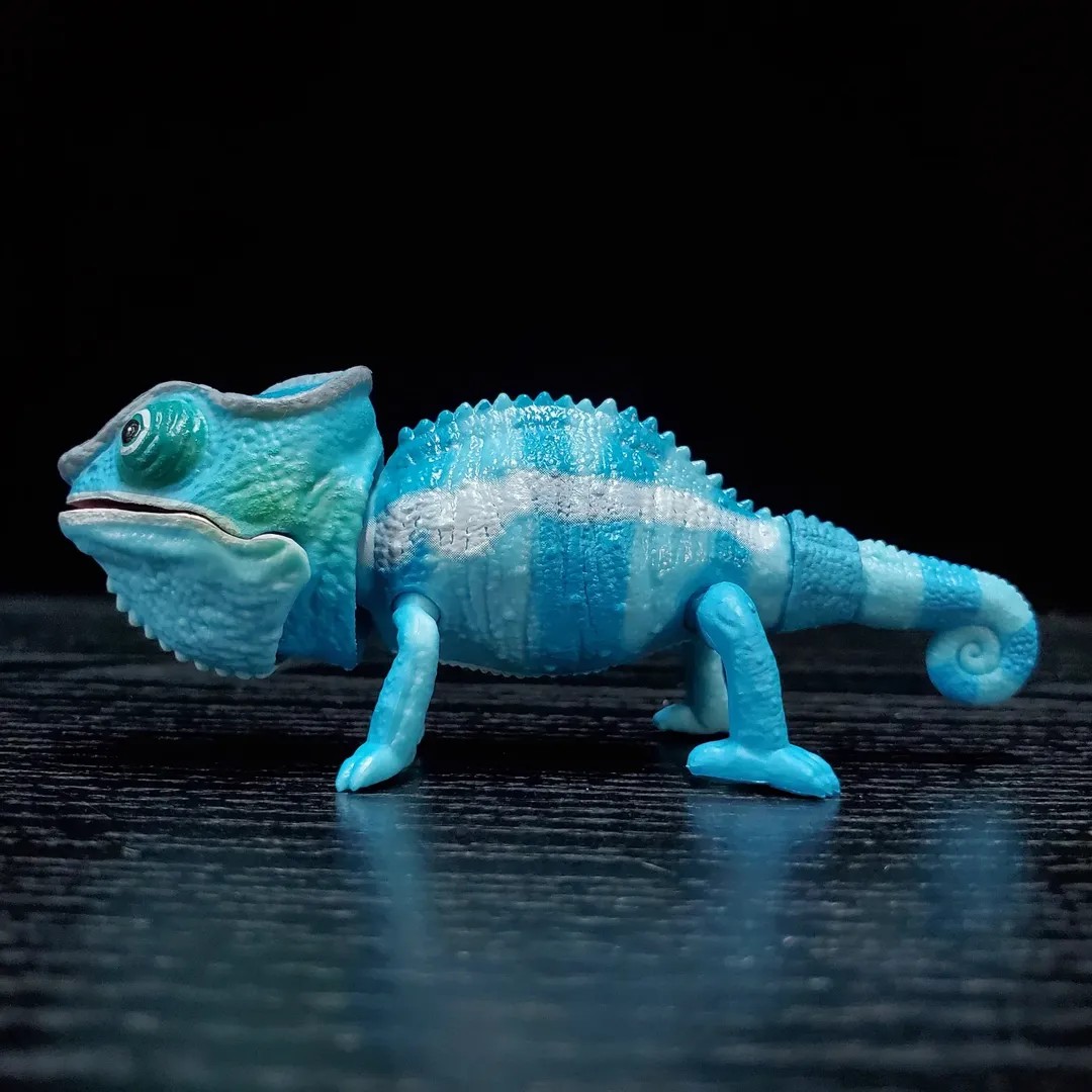 Original capsule toys cute kaw - Model Kit Lizard ulasan dan harga