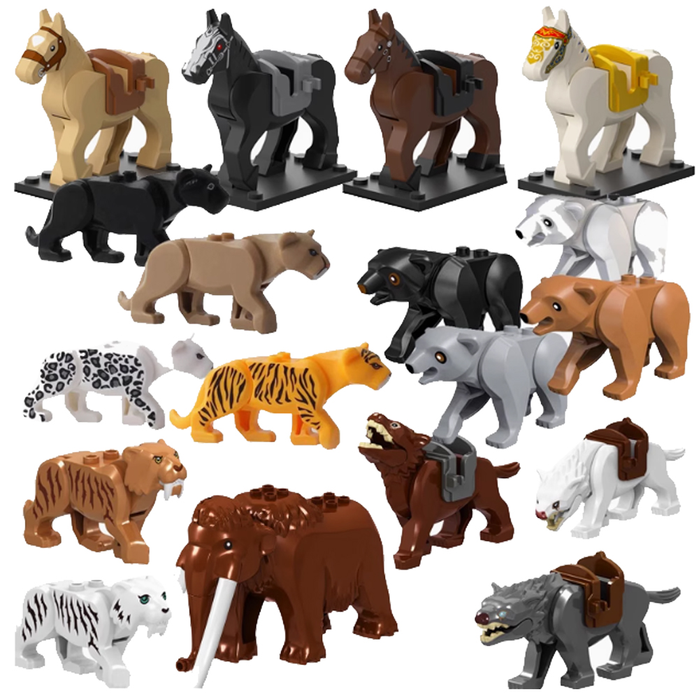MOC City Animal Building Block - Model Kit Lizard ulasan dan harga