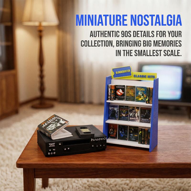 1 Set Miniature 1/12 Dollhouse - Model Kit Vintage ulasan dan harga