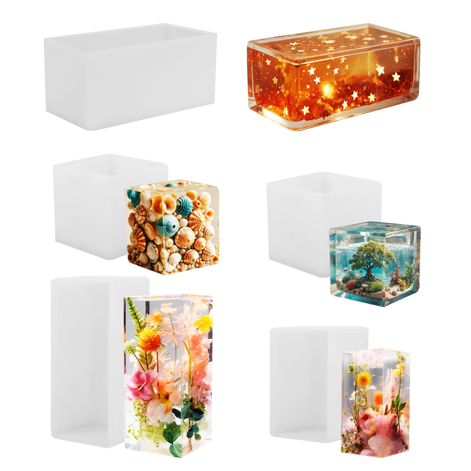 Epoxy Casting Mold Silicone Mo - Model Kit Resin ulasan dan harga