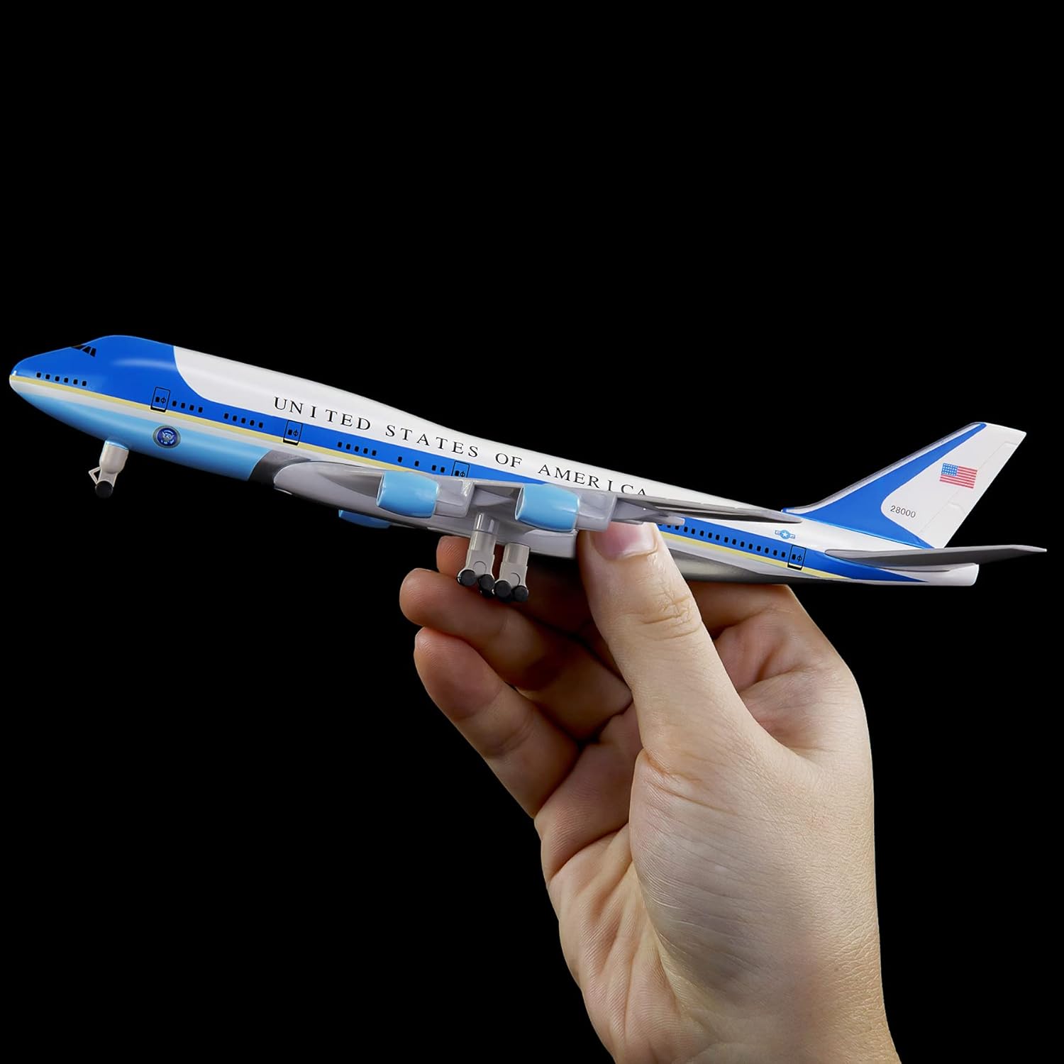 1/300 Scale Air Force One B747 - Model Kit Planes ulasan dan harga