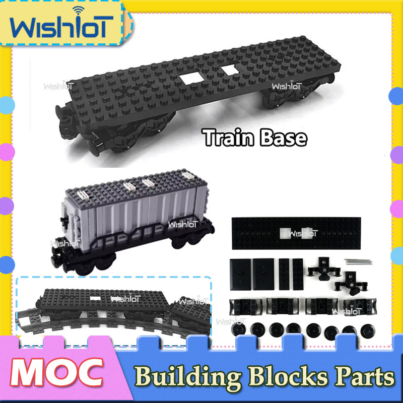City Train Track Base MOC Buil - Model Kit Train ulasan dan harga