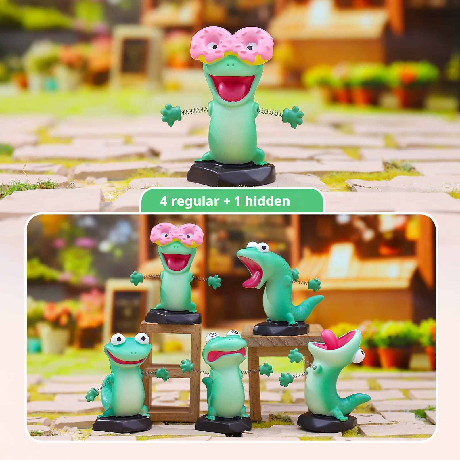 Hoppers Tom Lizard Blind Box C - Model Kit Lizard ulasan dan harga