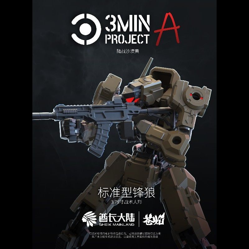 Sheik Mainland 1/18 Scale 3MIN - Model Kit Fenrir ulasan dan harga