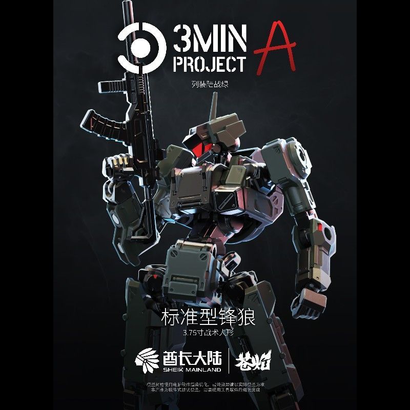 Sheik Mainland 1/18 Scale 3MIN - Model Kit Fenrir ulasan dan harga