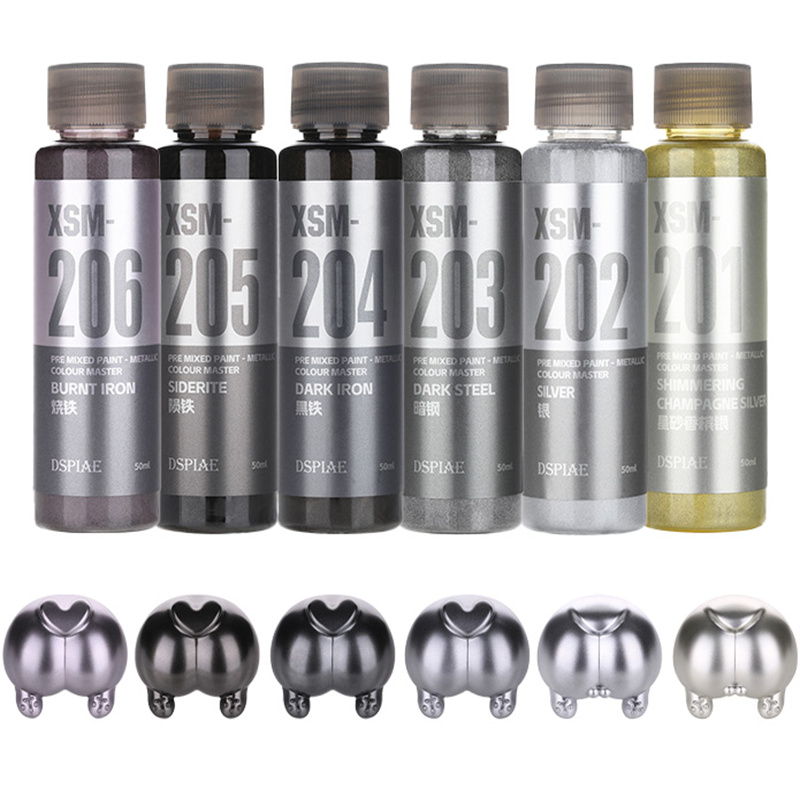 DSPIAE XSM Metallic Water Base - Metallic Paint Set ulasan dan harga