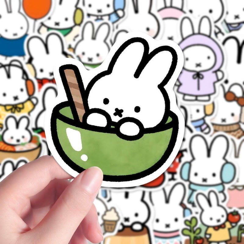 Miffy Rabbit Head Sticker High - Model Kit For Girls ulasan dan harga