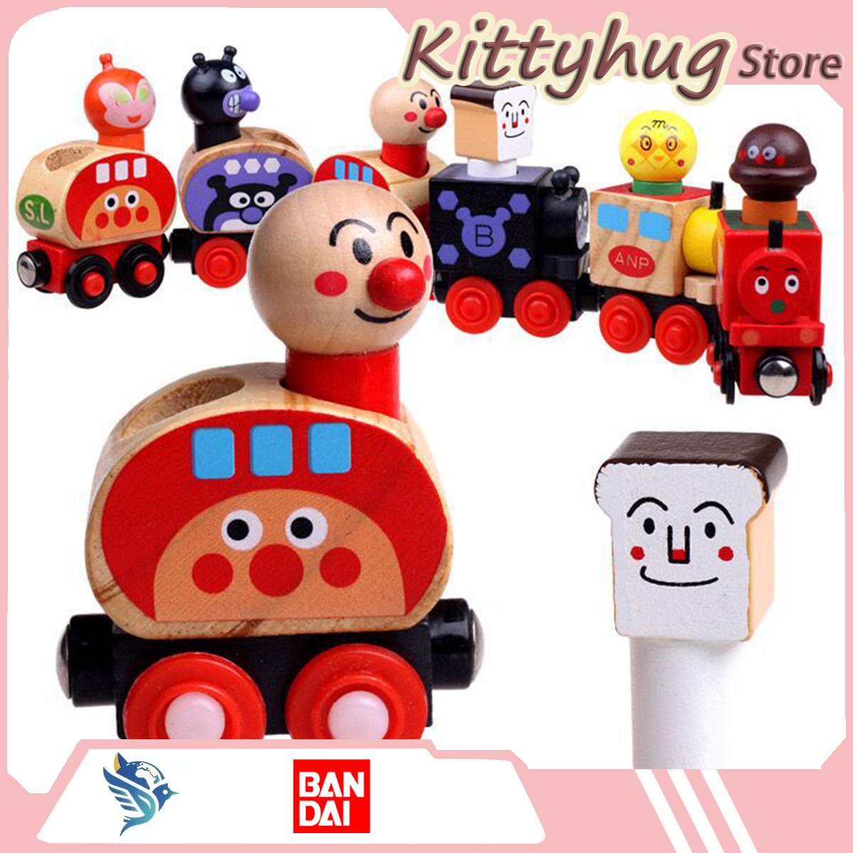 Anpanman Cute Toy Train Educat - Model Kit Train ulasan dan harga