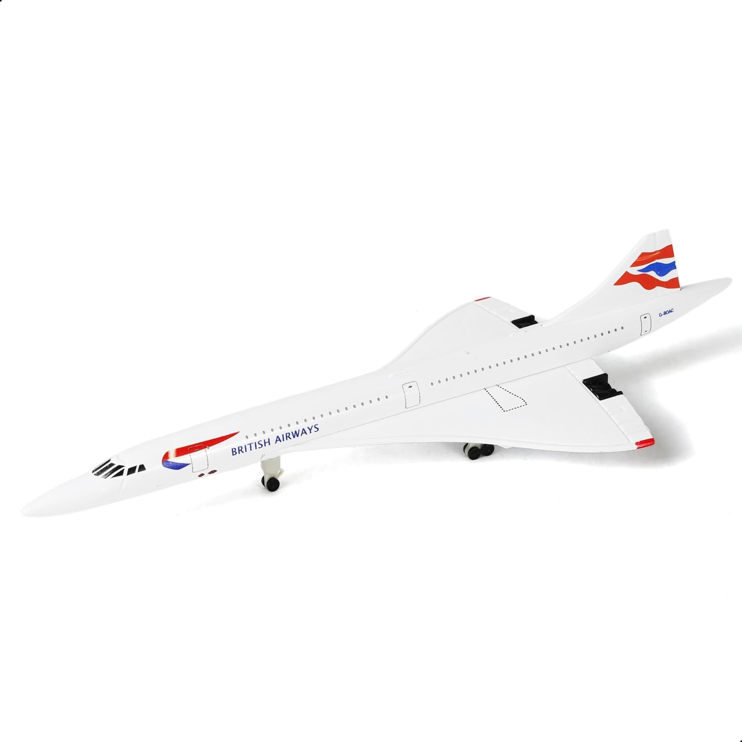 1/300 Concorde for British Air - Model Kit Planes ulasan dan harga
