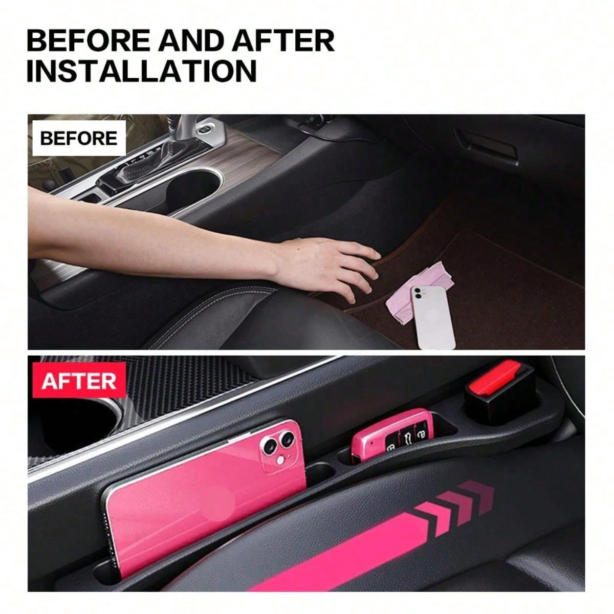 Car Seat Gap Filler Side Seam  - Model Kit Mobil ulasan dan harga