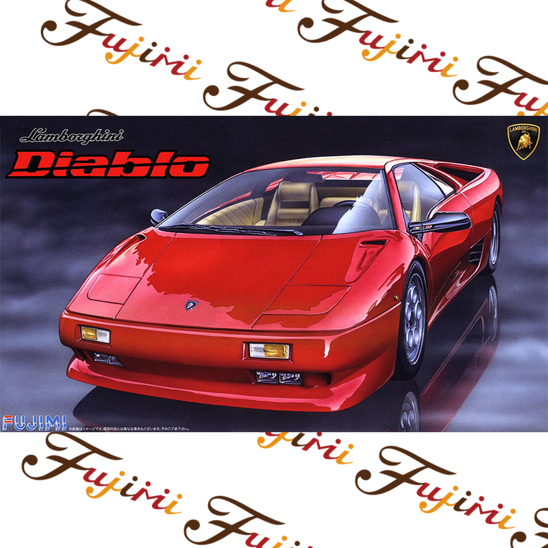 Static Assembled Car Model Fuj - Model Kit Lamborghini ulasan dan harga