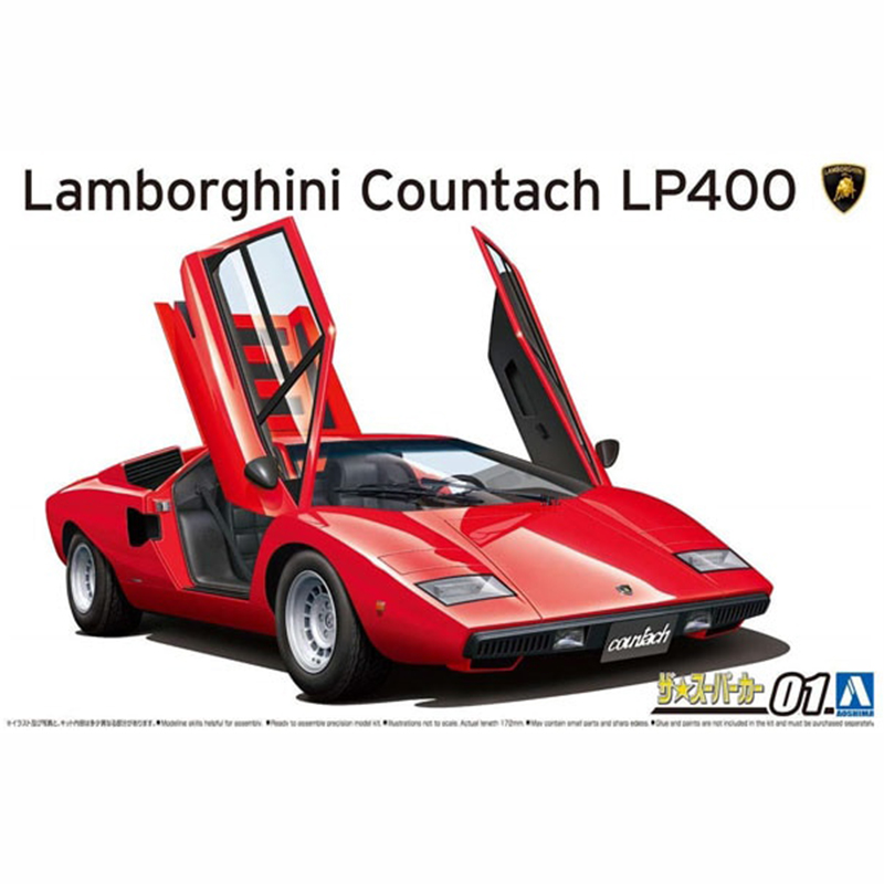 Static Assembled Car Model Aos - Model Kit Lamborghini ulasan dan harga