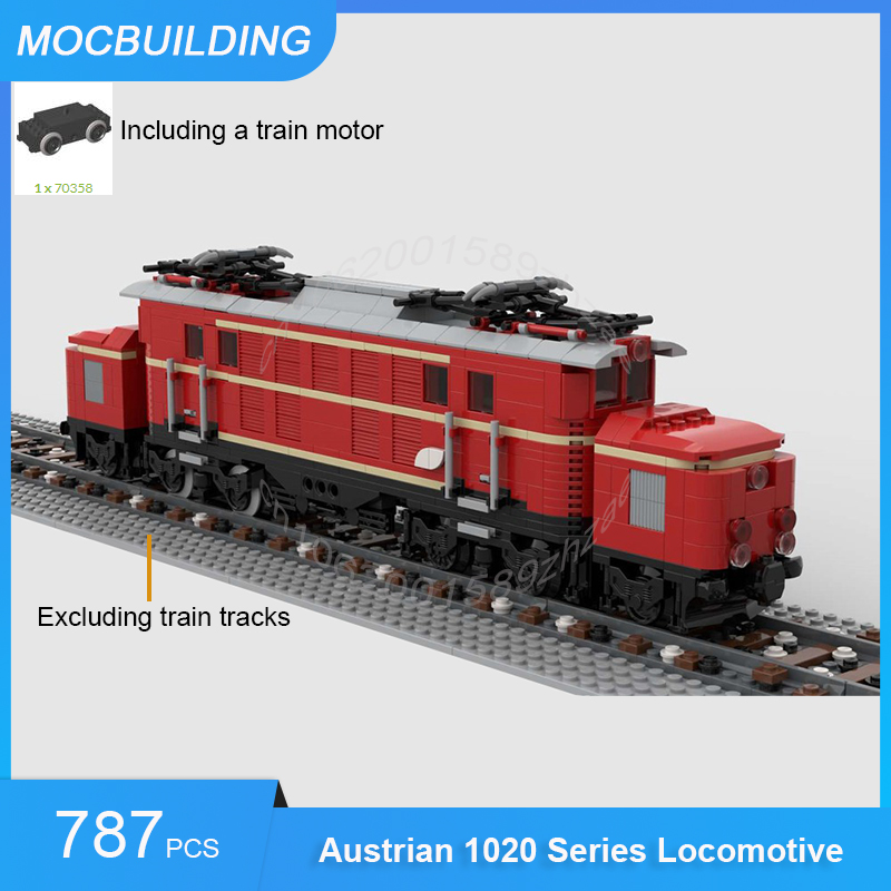 MOC Building Blocks Austrian 1 - Model Kit Train ulasan dan harga