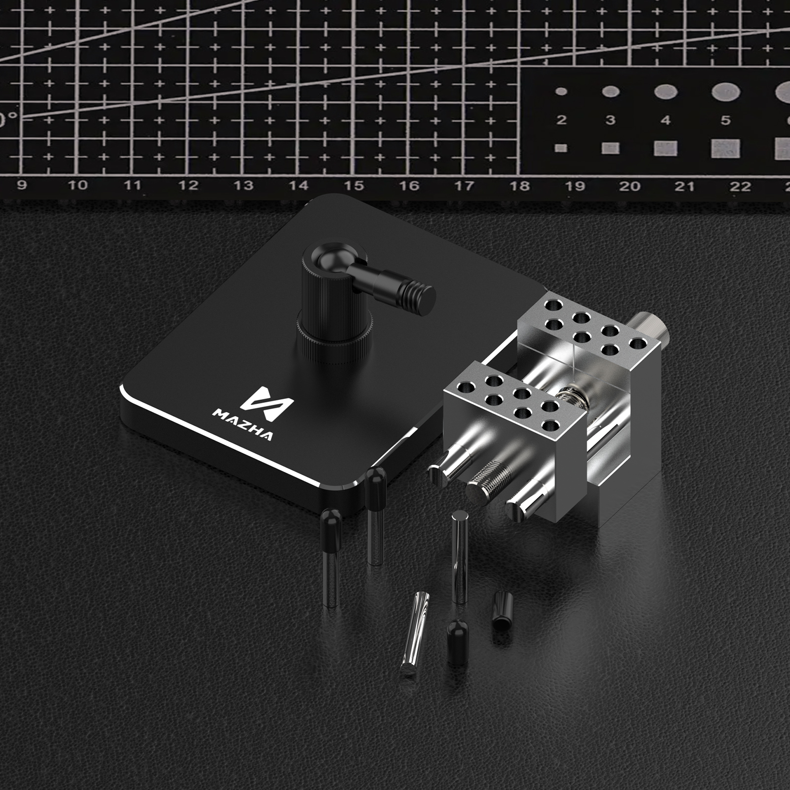 2-in-1 Mini Bench Vise MAZHA T - Model Kit Perfect Grade ulasan dan harga