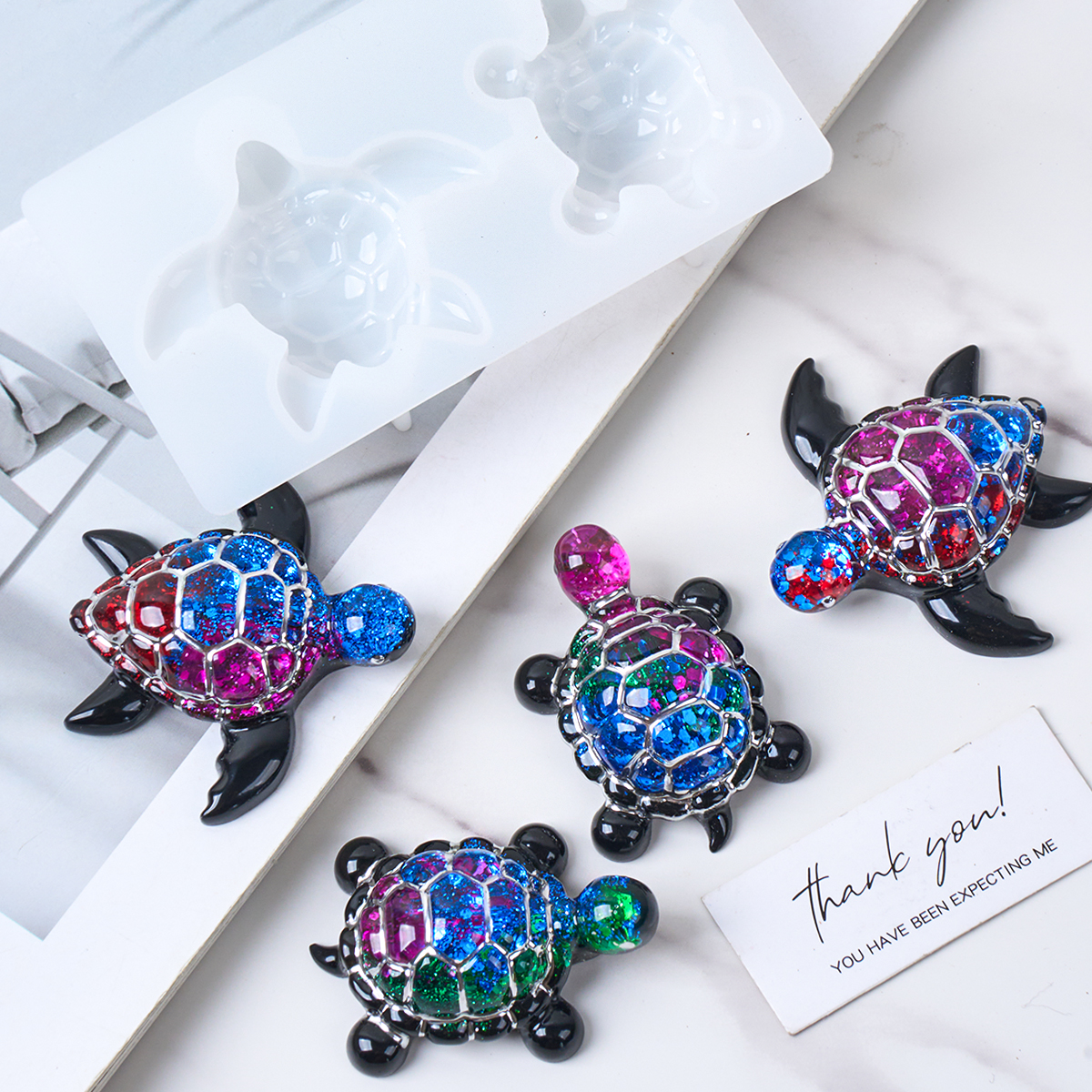 3D Sea Turtle Keychain Silicon - Model Kit Resin ulasan dan harga