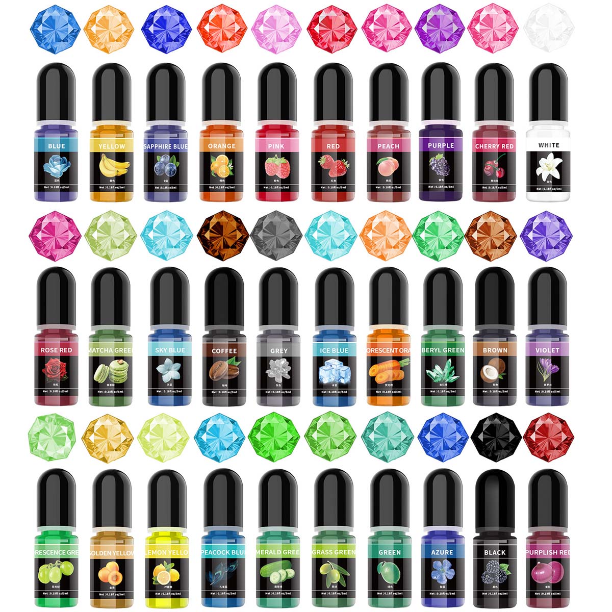 5ml/Bottle Epoxy Resin Pigment - Model Kit Resin ulasan dan harga
