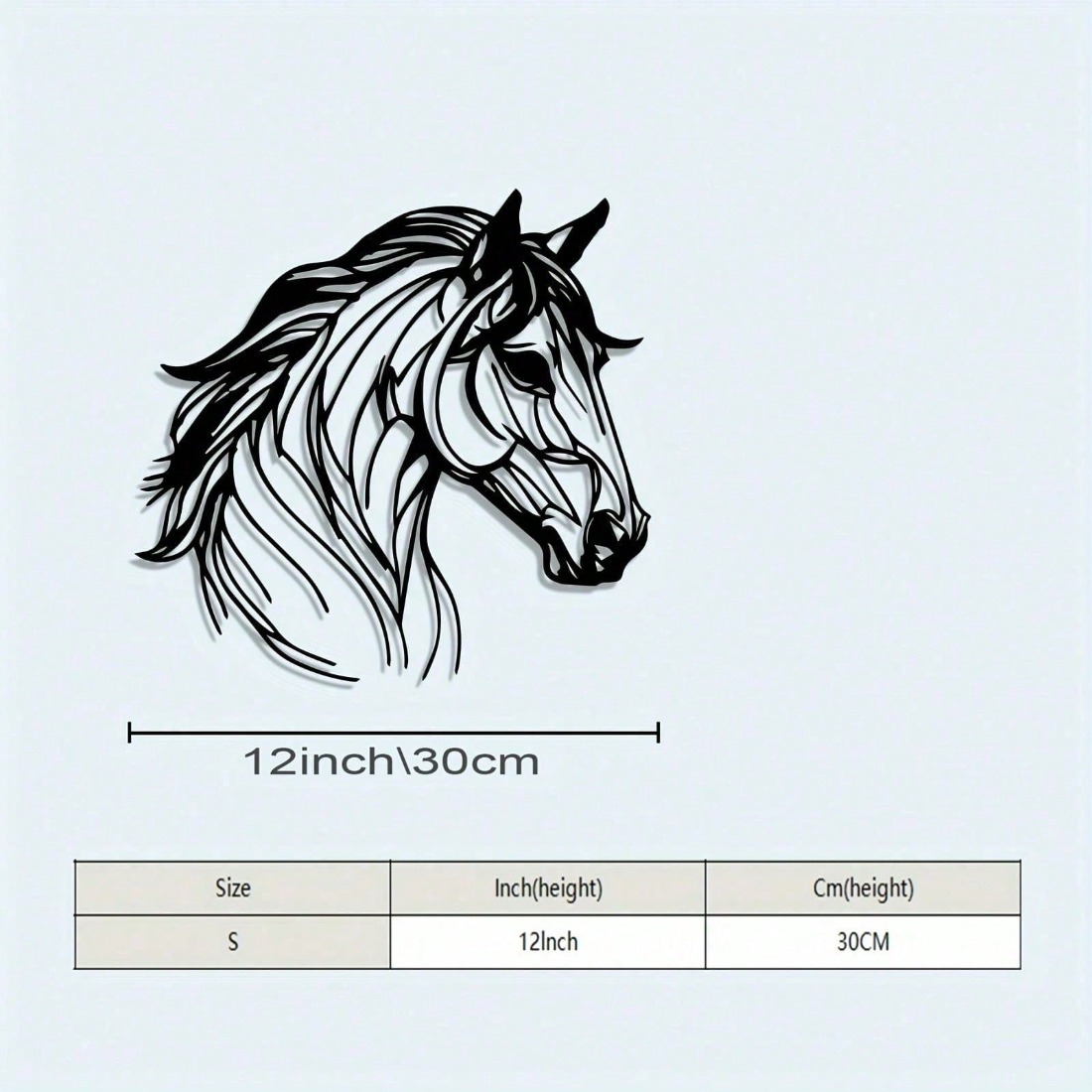 Vintage Wild Horse Metal Wall  - Model Kit Vintage ulasan dan harga