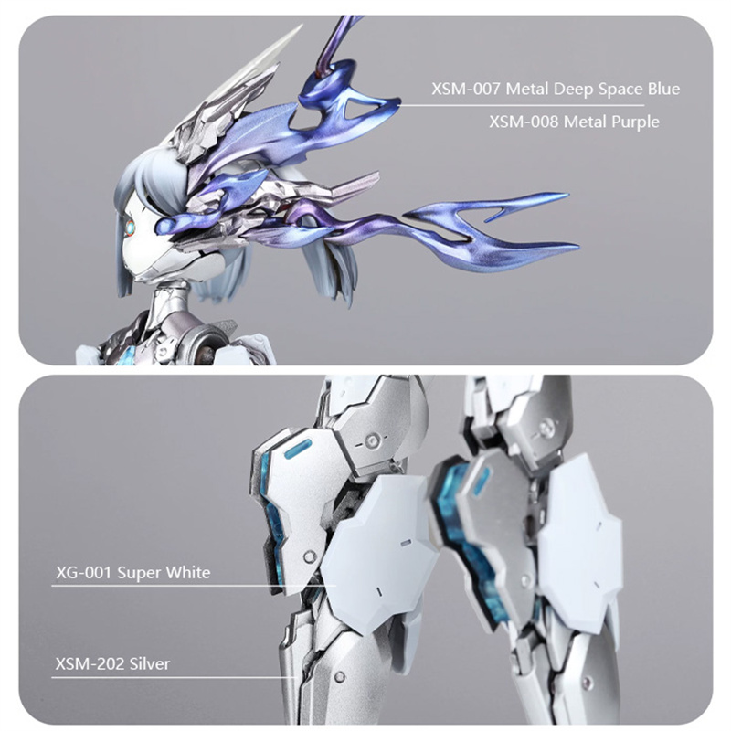 DSPIAE XSM Metallic Water-Base - Metallic Paint Set ulasan dan harga