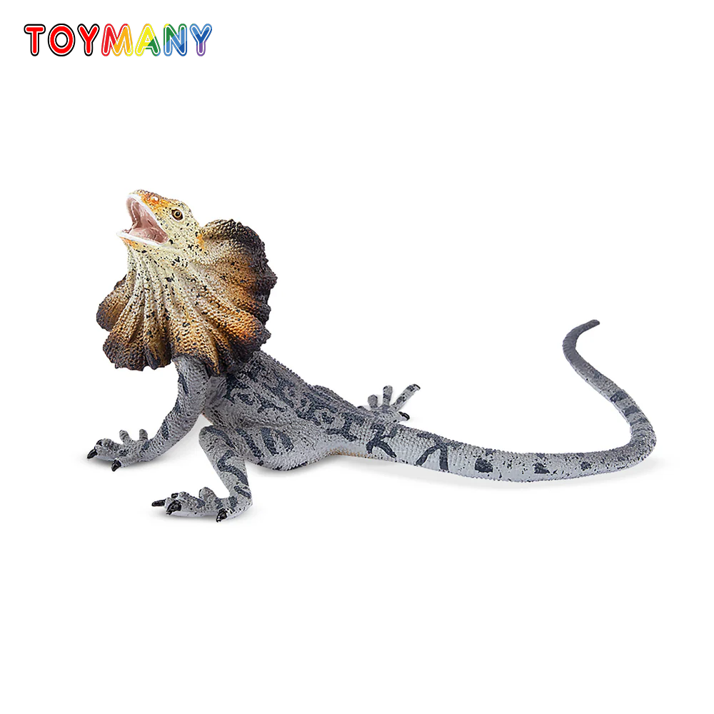 Toymany Simulation Frilled Liz - Model Kit Lizard ulasan dan harga