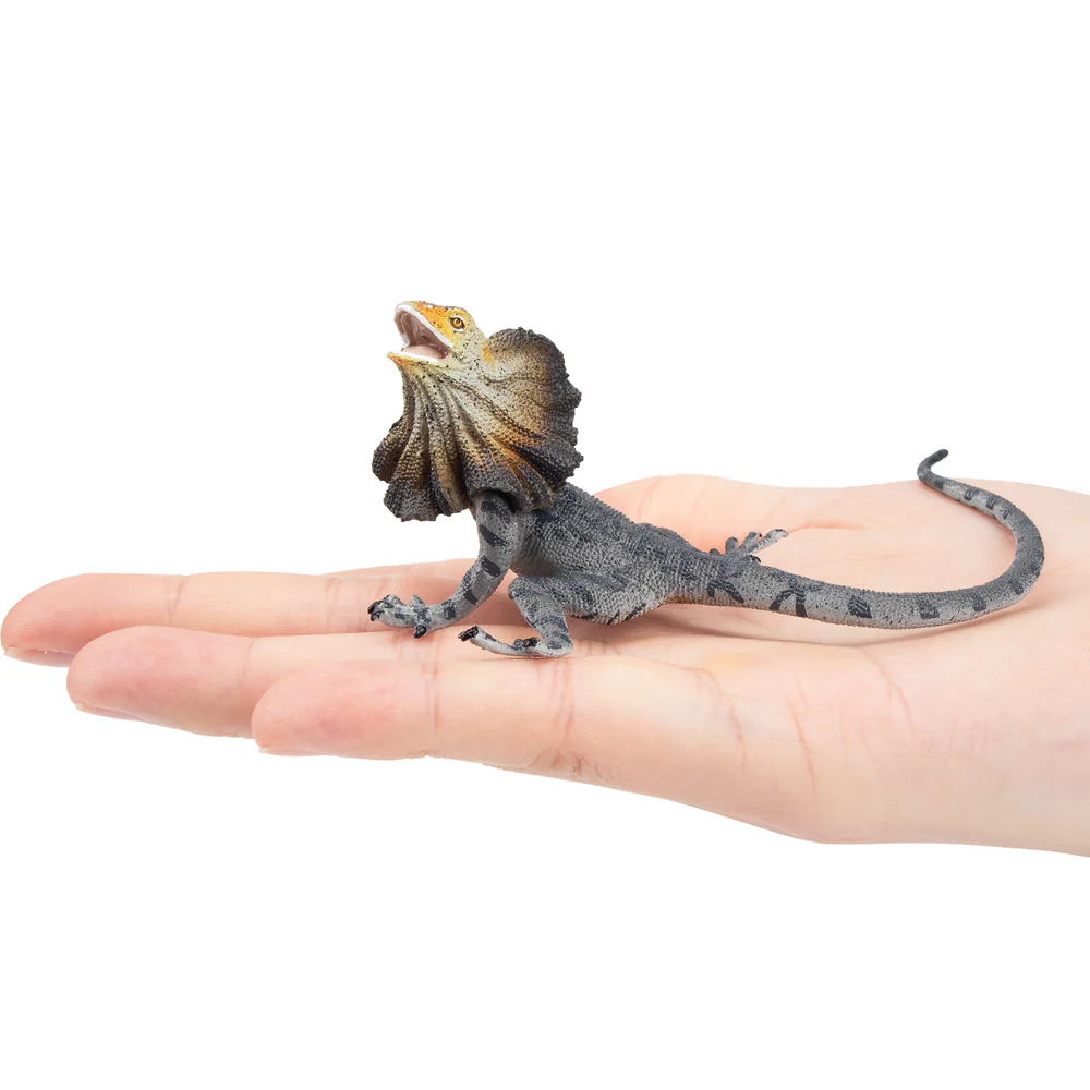 Toymany Simulation Frilled Liz - Model Kit Lizard ulasan dan harga