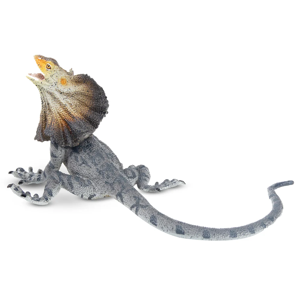Toymany Simulation Frilled Liz - Model Kit Lizard ulasan dan harga