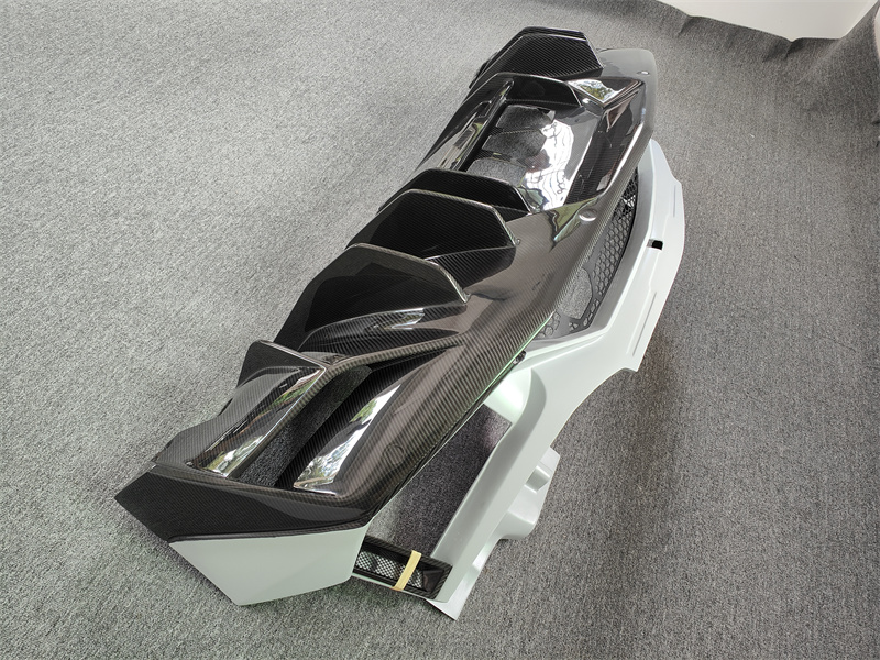 New Half Carbon Fiber Rear Bum - Model Kit Lamborghini ulasan dan harga