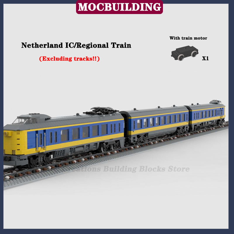 MOC City 220 Class Diesel Trai - Model Kit Train ulasan dan harga