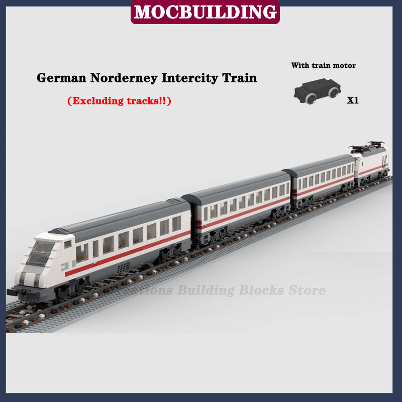 MOC City 220 Class Diesel Trai - Model Kit Train ulasan dan harga