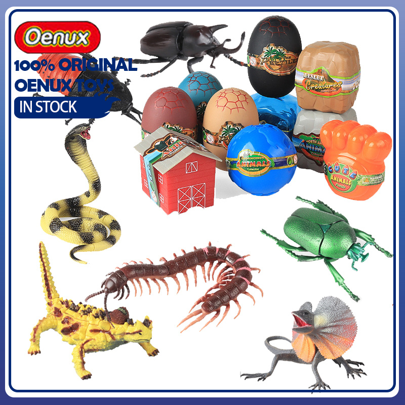Oenux 4D Assembly Insect Repti - Model Kit Lizard ulasan dan harga