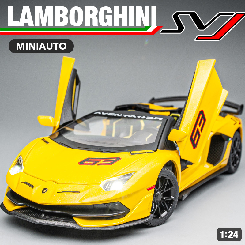 1/24 Scale Lambor Aventador SV - Model Kit Lamborghini ulasan dan harga